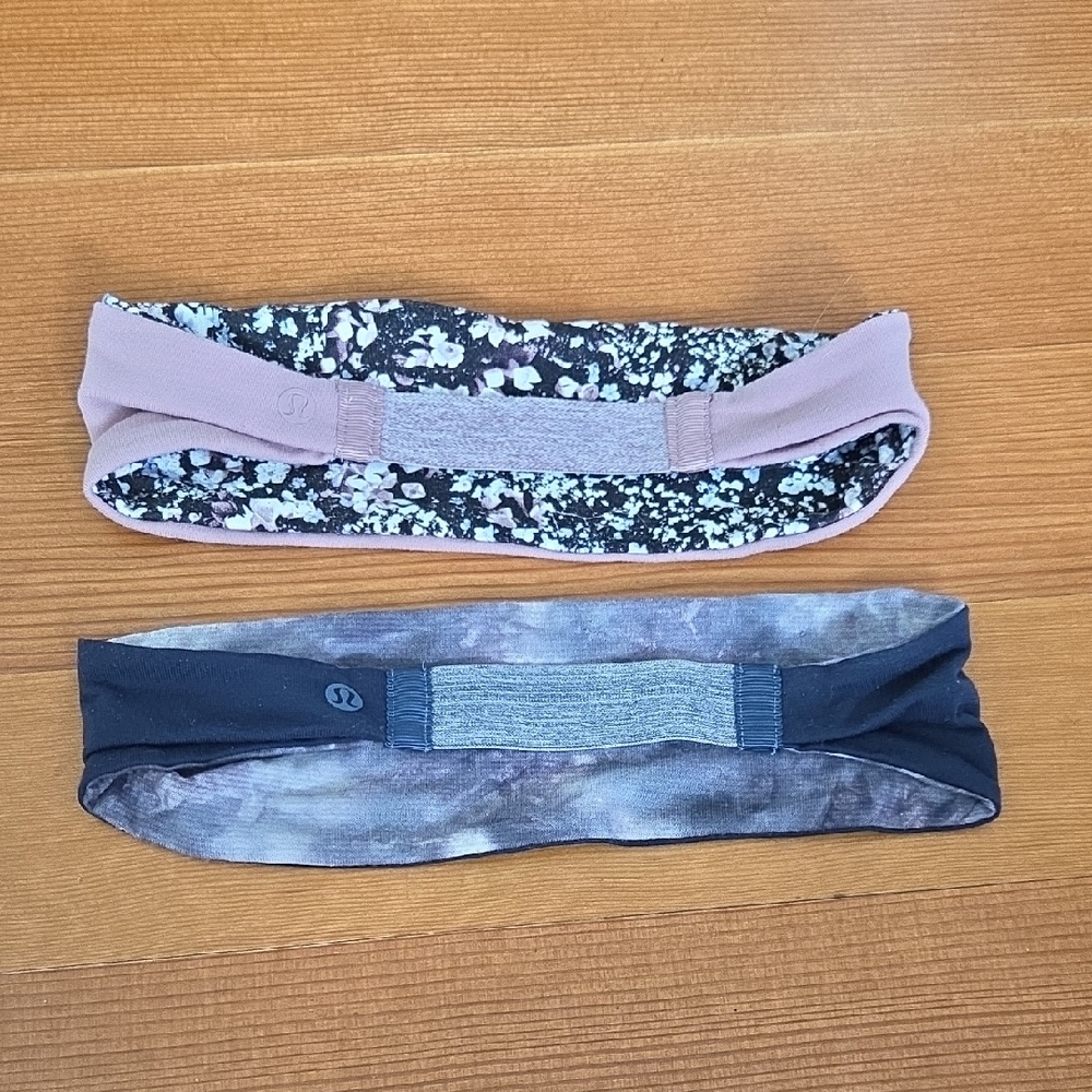 (2) Lululemon Headbands